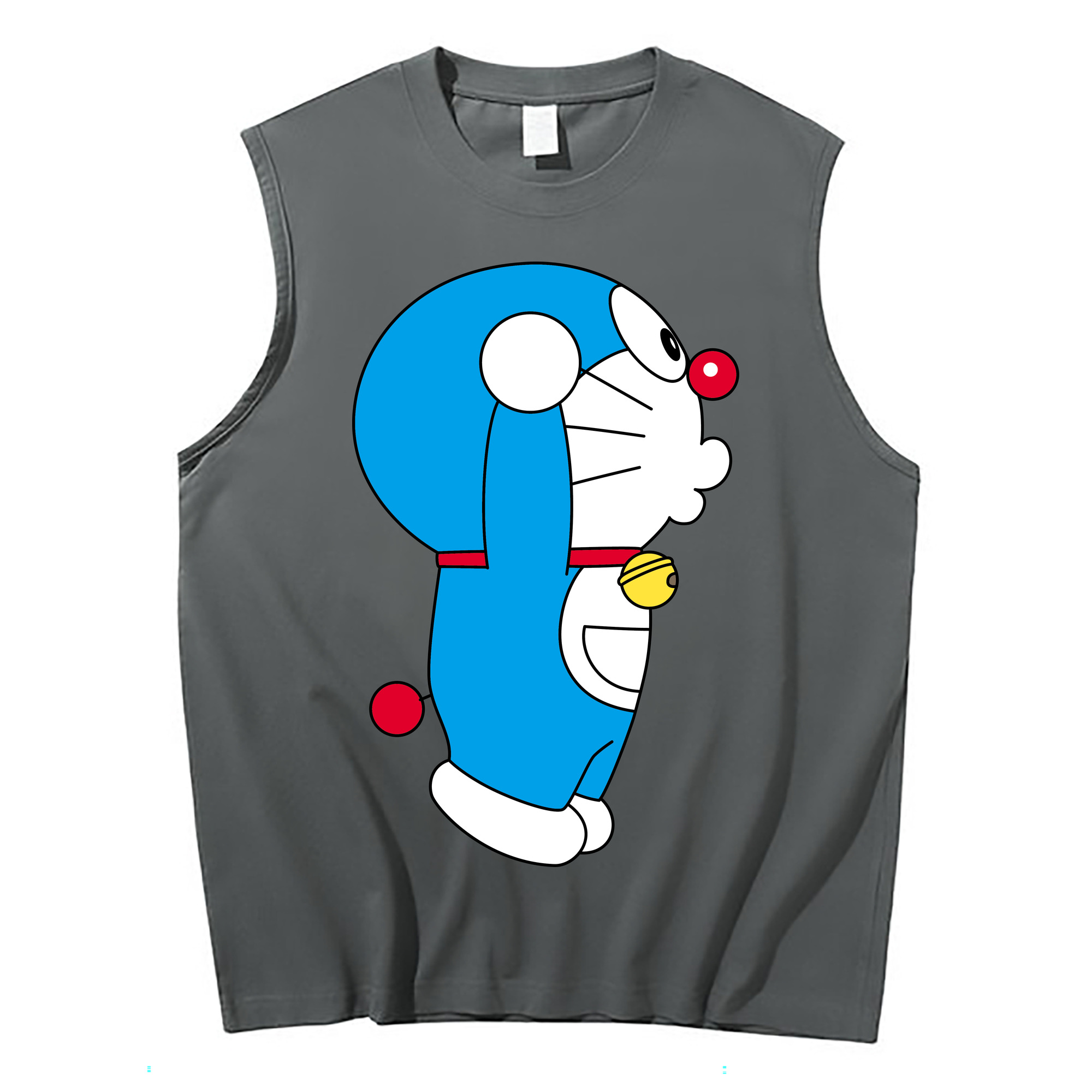 （画像用） ドラえもん Doraemon コットン100％タンクトップ（フロントプリント）